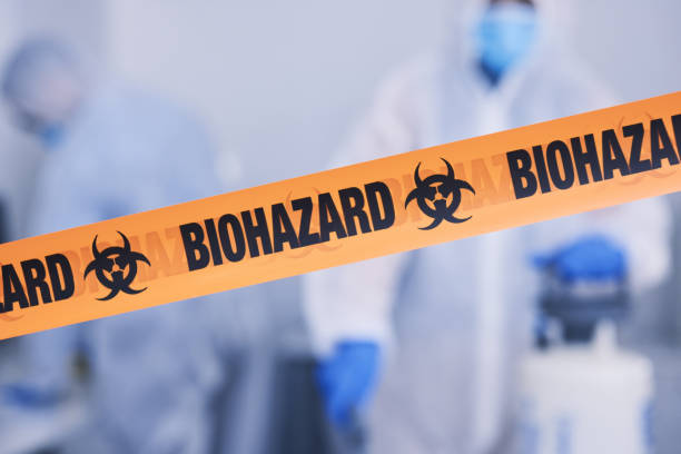 Professional Biohazard technician working in Menlo Park, CA